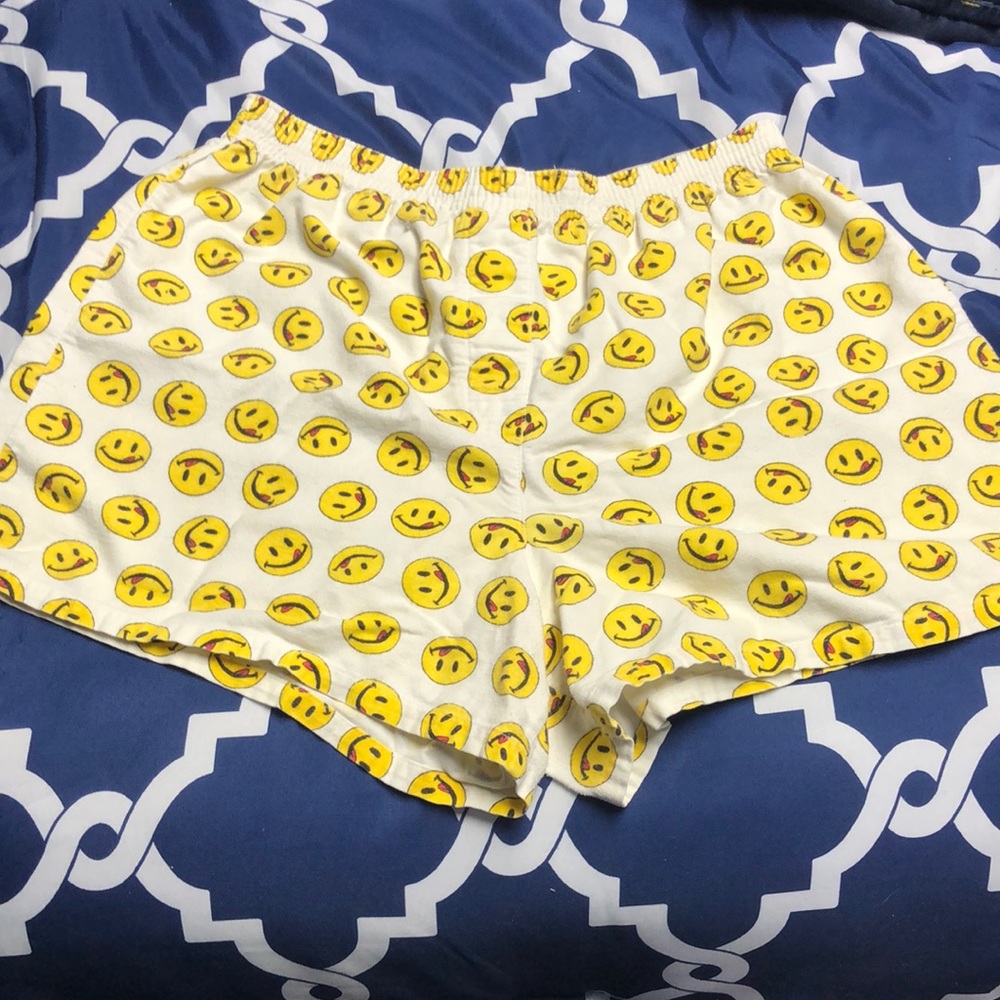 Joe Boxer women’s smiley face sleep boxers size small